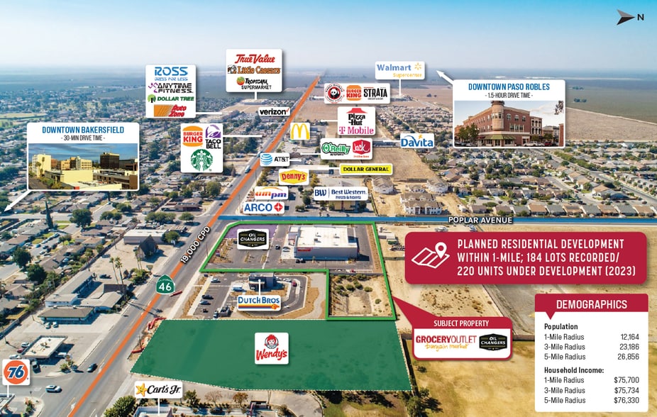 More Photos Of 1650 Highway 46, Wasco Freestanding For Sale