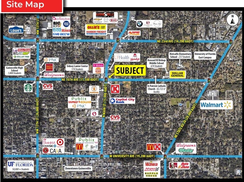 More Photos Of 1601 N Main St, Gainesville Land For Lease