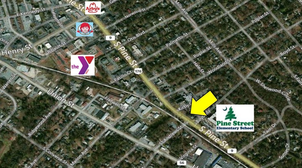 More Photos Of 485 S Pine St, Spartanburg Office For Lease