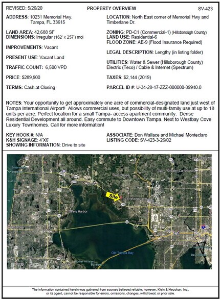 More Photos Of 10231 Memorial Hwy, Tampa Land For Sale