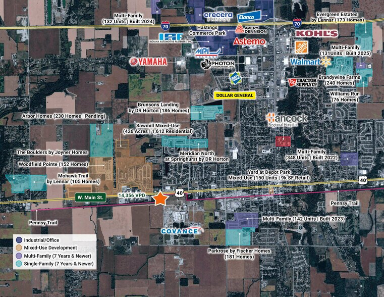 Primary Photo Of 2201 W Main St, Greenfield Land For Sale