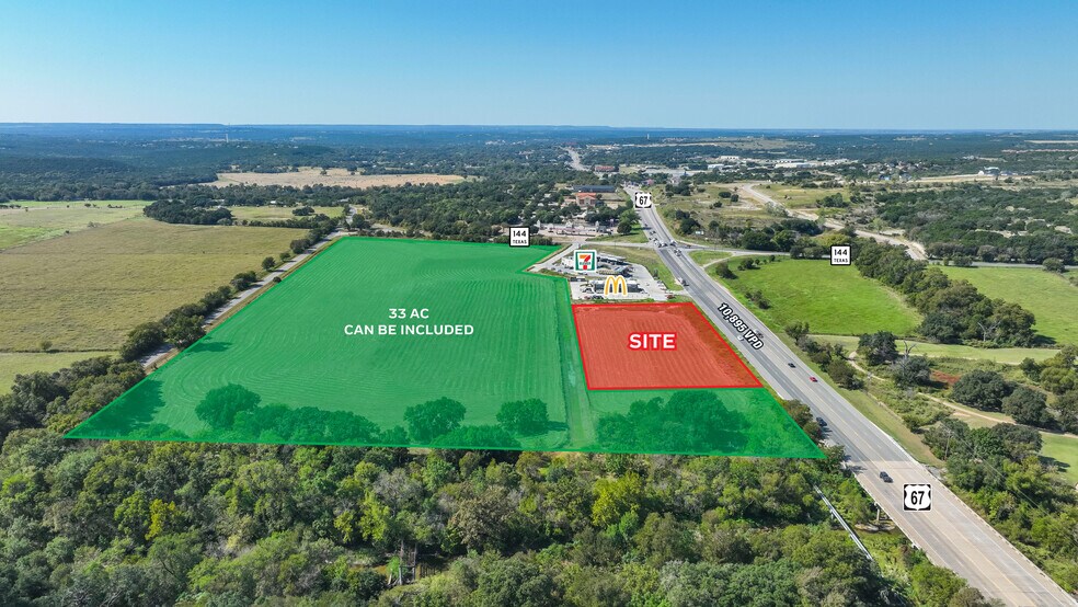 More Photos Of US Highway 67, Glen Rose Land For Sale