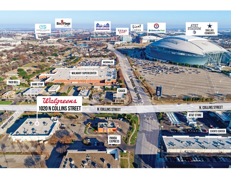 More Photos Of 1020 N Collins St, Arlington Drugstore For Sale