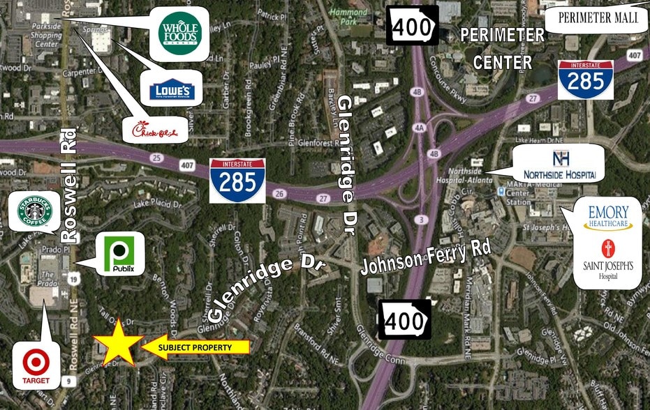 More Photos Of 5424 Glenridge Dr NE, Atlanta Office For Sale