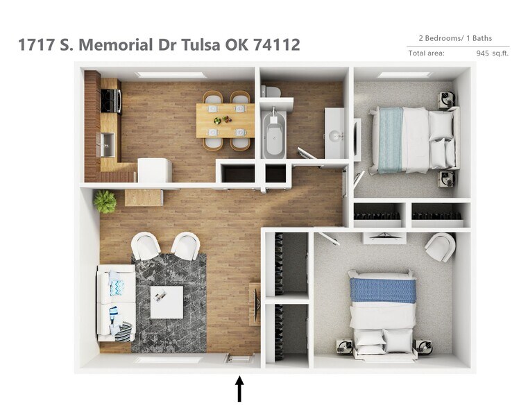 More Photos Of 1713 S Memorial Dr, Tulsa Apartments For Sale