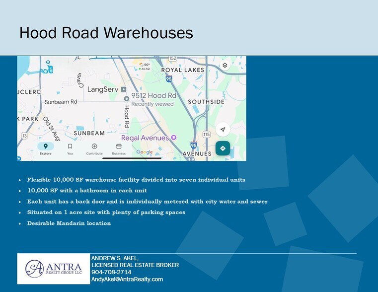 More Photos Of 9512 Hood Rd, Jacksonville Industrial For Lease