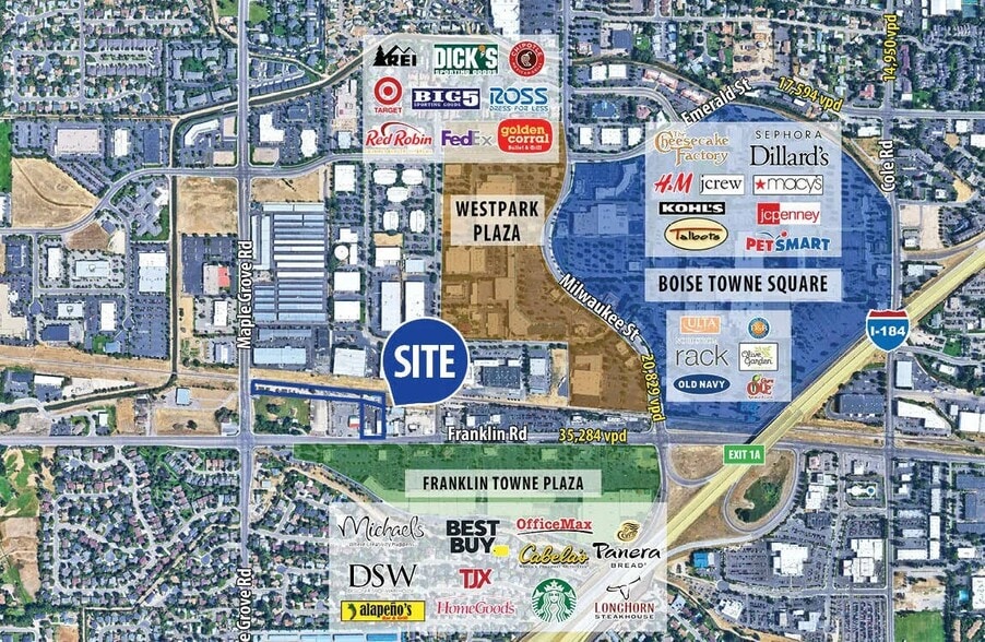 More Photos Of 8624 W Franklin Rd, Boise Freestanding For Sale