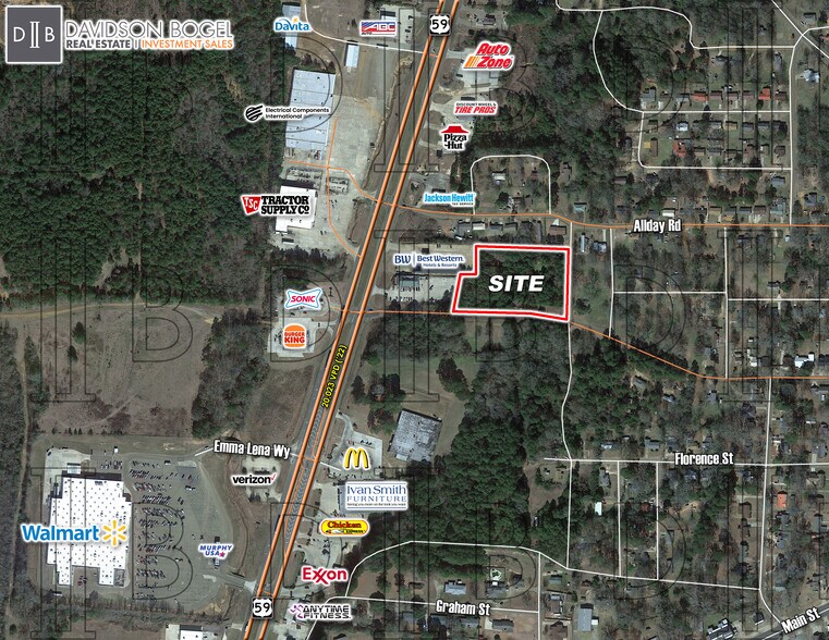 Primary Photo Of Atlanta - Hwy. 59 & W. Miller St., Atlanta Land For Sale