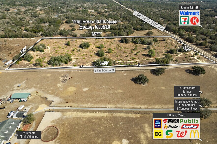 More Photos Of 6725 S Rainbow Pt, Homosassa Land For Sale