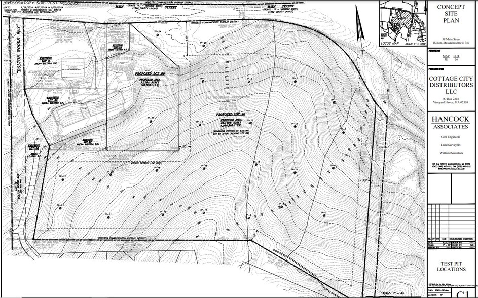 Primary Photo Of 54 Main St, Bolton Land For Sale