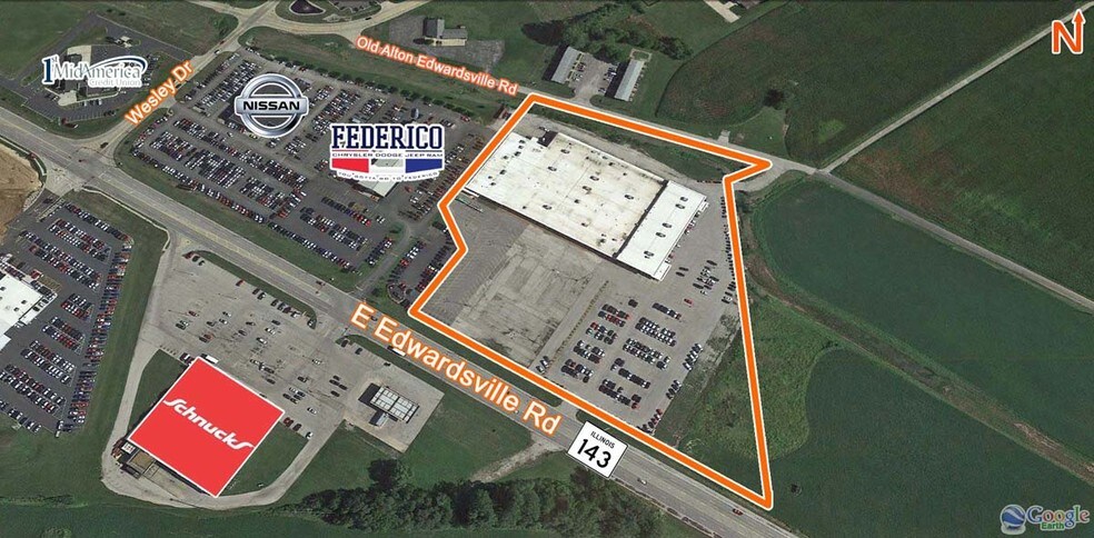 More Photos Of 1901-1911 E Edwardsville Rd, Wood River Warehouse For Lease