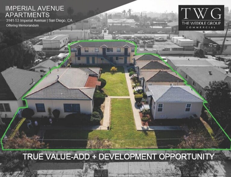 Primary Photo Of 3141-3153 Imperial Ave, San Diego Apartments For Sale