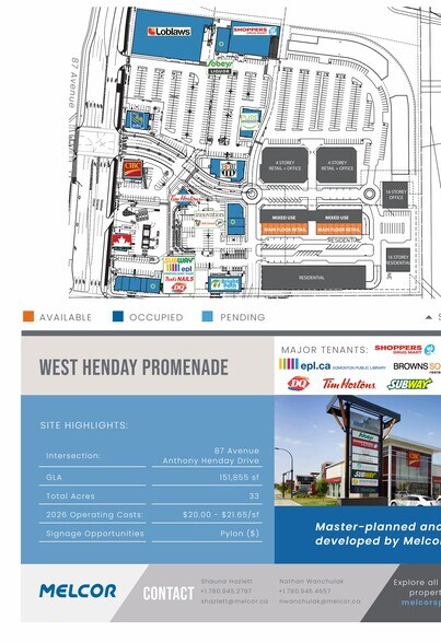 More Photos Of 948 Webber Greens Dr NW, Edmonton Storefront For Lease