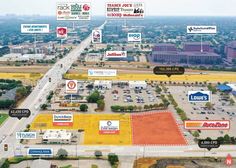 More Photos Of 19210 Preston Rd, Dallas Auto Repair For Sale