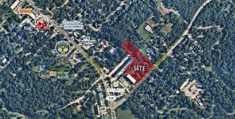 Primary Photo Of 110 Whispering Pines Ave, Friendswood Land For Sale