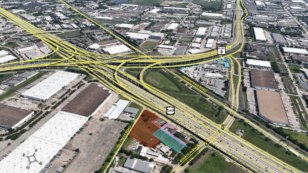 More Photos Of US 290 & Hillcrest Rd @ Senate, Houston Land For Sale