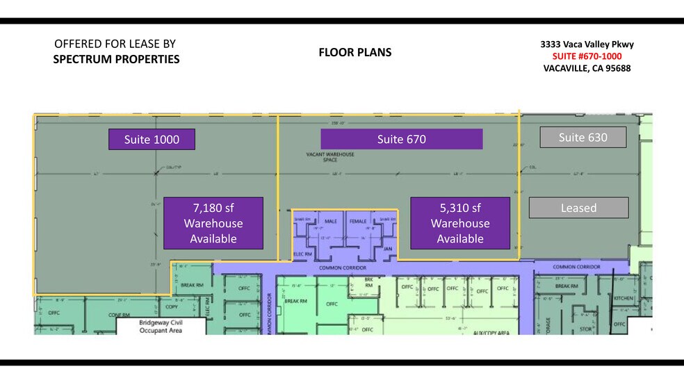 More Photos Of 3333 Vaca Valley Pky, Vacaville Research And Development For Lease