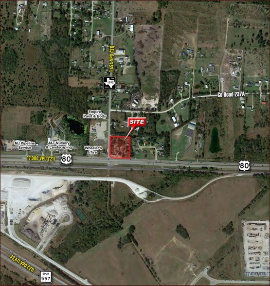 More Photos Of 4986 W US Highway 80, Terrell Land For Sale