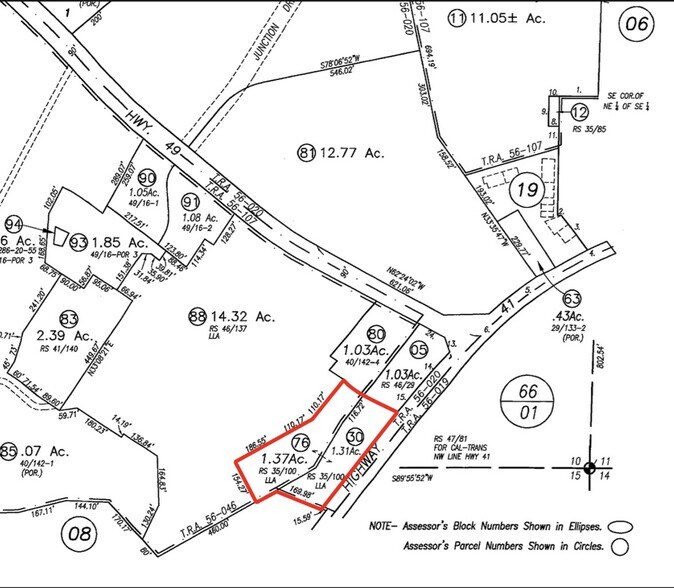 More Photos Of 40004 Highway 41, Oakhurst Land For Lease