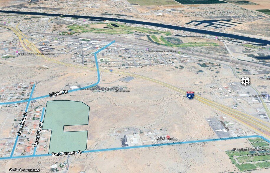 More Photos Of Paseo Del Rey Street St @ San Clemente, Needles Land For Sale