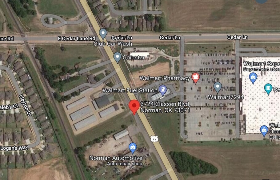 Primary Photo Of 3724 Classen Blvd, Norman Land For Sale