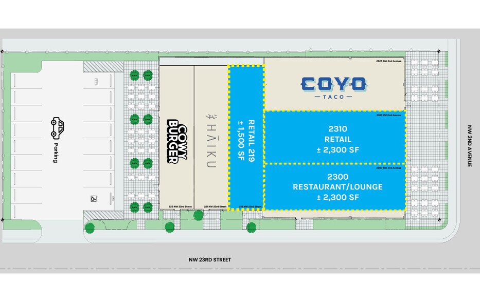 More Photos Of 2300 NW 2nd Ave, Miami Restaurant For Lease
