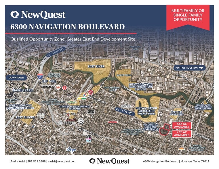 Primary Photo Of 6300 Navigation Blvd, Houston Land For Sale