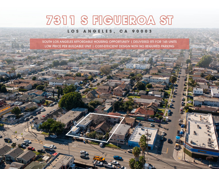 Primary Photo Of 7311 S Figueroa St, Los Angeles Land For Sale