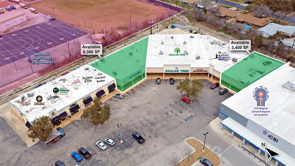 Primary Photo Of 3131-3175 Nacogdoches Rd, San Antonio Service Station For Lease