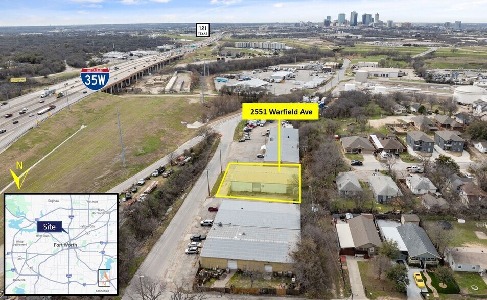 Primary Photo Of 2551 Warfield St, Fort Worth Warehouse For Lease