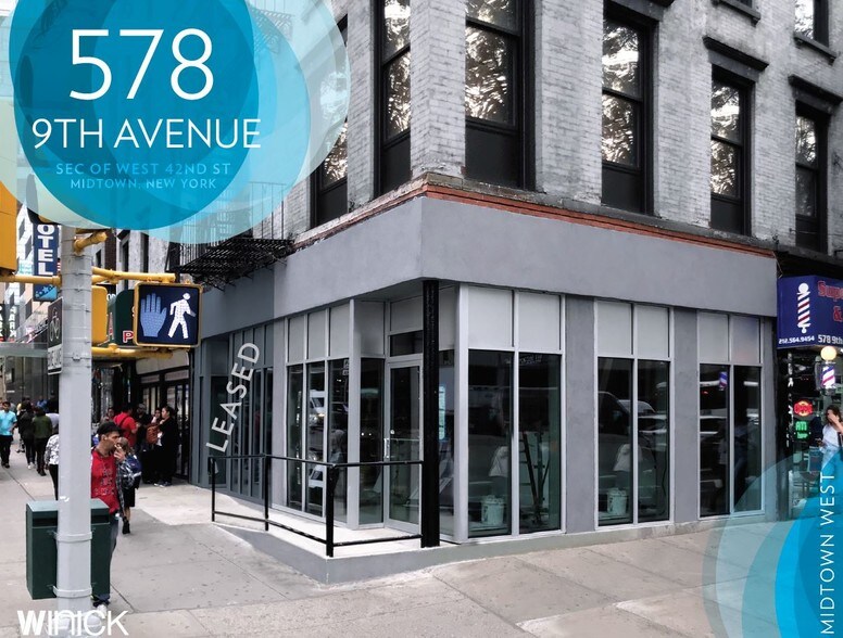 More Photos Of 360-362 W 42nd St, New York Storefront Retail Residential For Lease