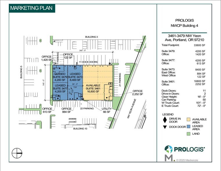 More Photos Of 3571-3599 NW Yeon Ave, Portland Unknown For Lease