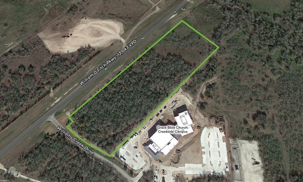 More Photos Of SEC of Williams Creek Dr & William D Fitch Pkwy, College Station Land For Sale