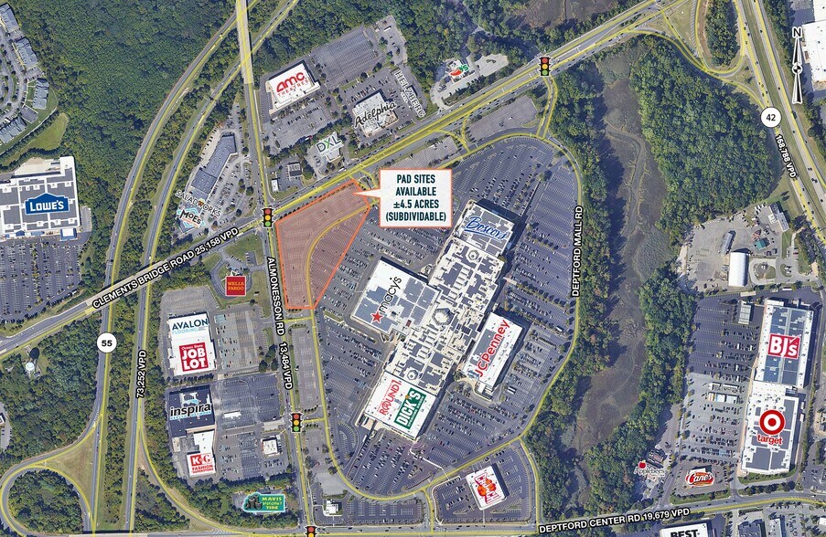 More Photos Of 1750 Deptford Center Rd, Deptford Land For Lease