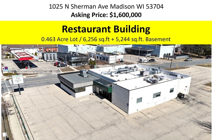 Primary Photo Of 1025 N Sherman Ave, Madison General Retail For Sale