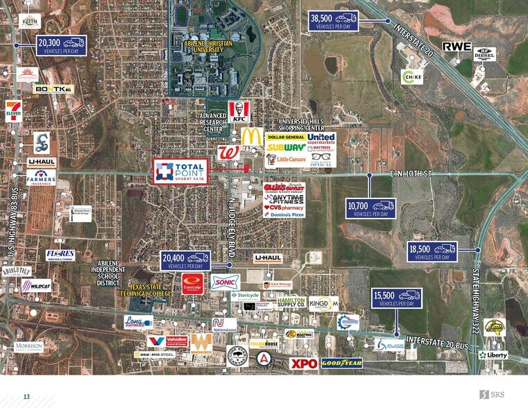 More Photos Of 1116 NE 10th St, Abilene Freestanding For Lease