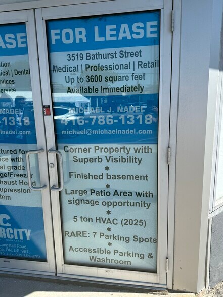 More Photos Of 3519 Bathurst St, Toronto Storefront Retail Residential For Lease