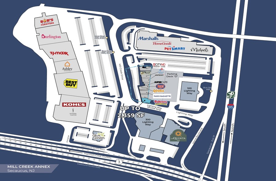 Primary Photo Of 1 Mill Creek Dr, Secaucus Unknown For Lease