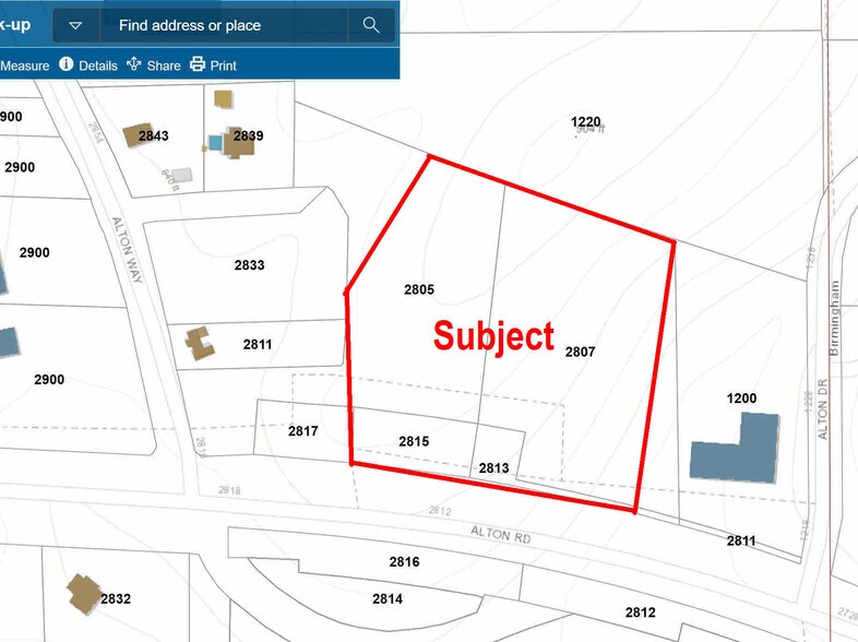More Photos Of 1251 and 1255 Alton Drive, Birmingham Land For Sale