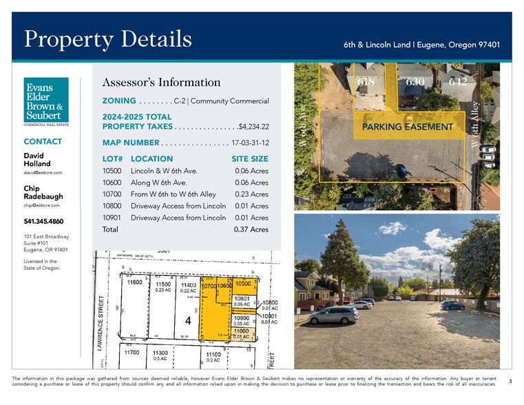 More Photos Of W 6th Avenue & Lincoln Street, Eugene Land For Sale
