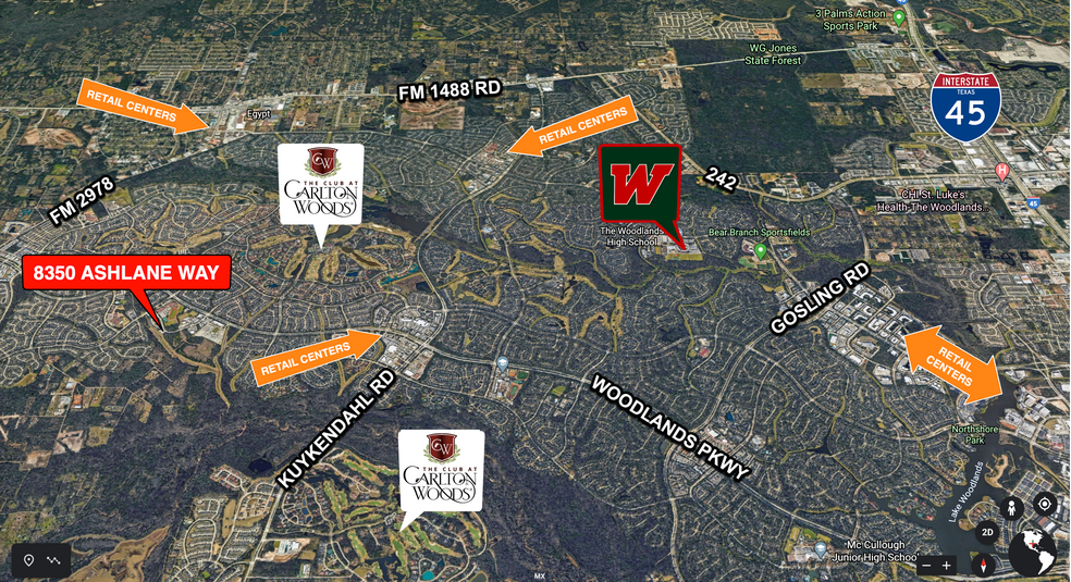 More Photos Of 8350 Ashlane Way, The Woodlands Medical For Lease