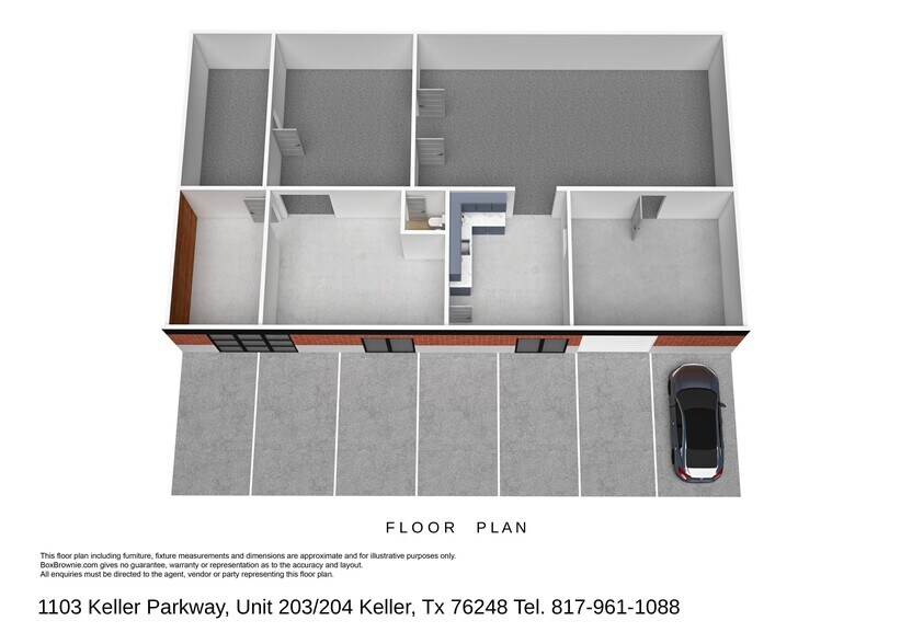 More Photos Of 1103 Keller Pky, Keller Light Distribution For Lease