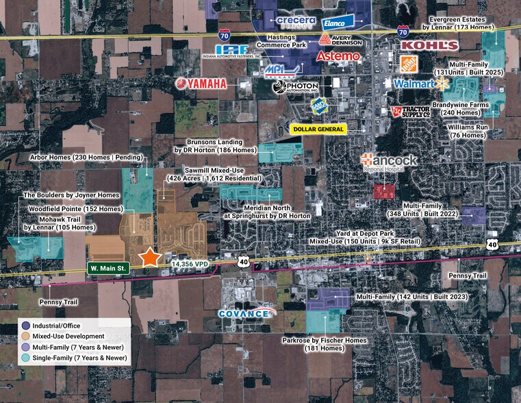 Primary Photo Of US-40 & Windswept Rd, Greenfield Land For Sale