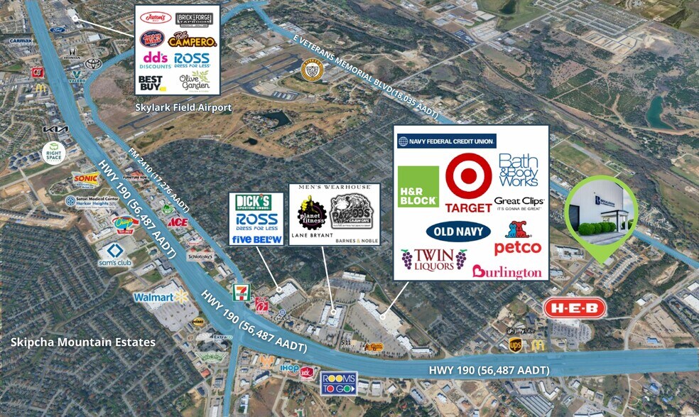 More Photos Of 325 Indian Trl, Harker Heights Industrial For Sale