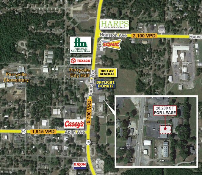 More Photos Of 416 S Fourche Ave, Perryville Freestanding For Sale