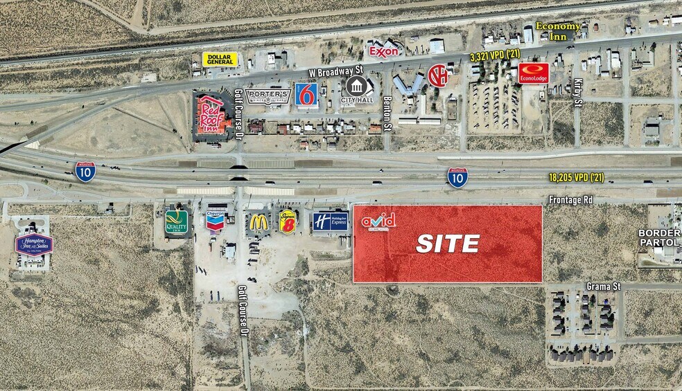 More Photos Of SEQ of I-10 & Golf Course dr, Van Horn Land For Sale