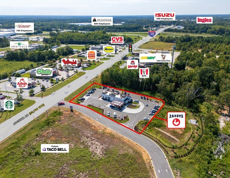 More Photos Of 7410 Augusta Rd, Piedmont Fast Food For Sale