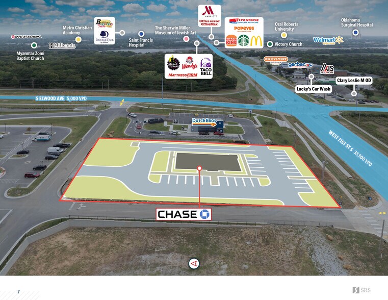 More Photos Of 409 W 71st St, Tulsa Bank For Sale