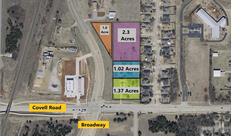 Primary Photo Of 409 E Covell Rd, Edmond Land For Sale
