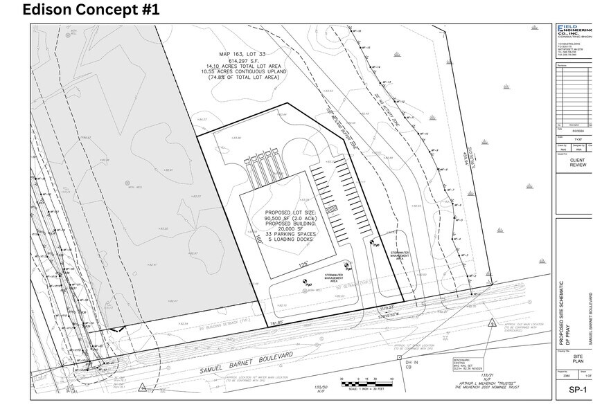More Photos Of 63 Samuel Barnet Blvd, New Bedford Land For Lease